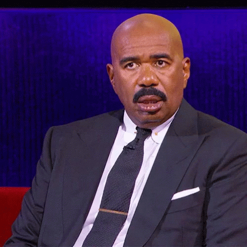 How Sway Steve Harvey Questioning Look GIF