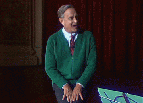 How Wonderful Mr Rogers GIF