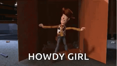 Woody Toy Story Howdy Girl GIF