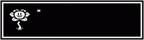 Undertale Sunflower Howdy GIF