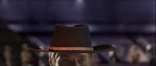 Obi Wan Kenobi Cowboy Hat Howdy Gamer GIF