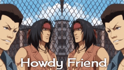 Sam And Larry Shenmue The Animation Howdy Friend GIF