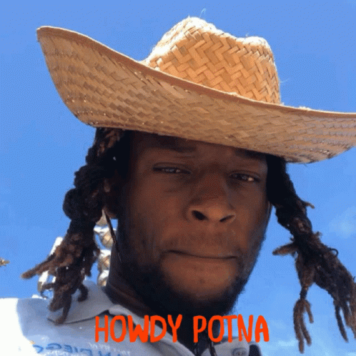 Cowboy Dude Howdy Potna GIF