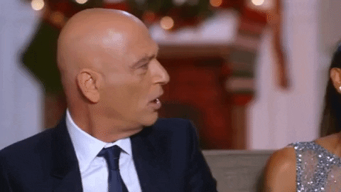 Howie Mandel Amazed With Donald Trump Dancing GIF