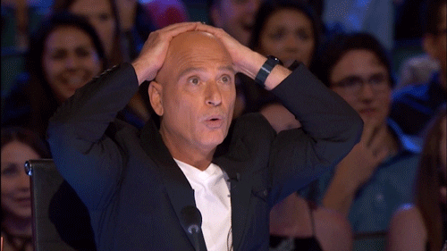 Howie Mandel Reaction On Donald Trump Dancing GIF