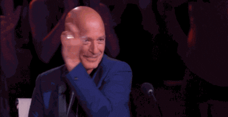 Howie Mandel Smiling Pointing You Are GIF
