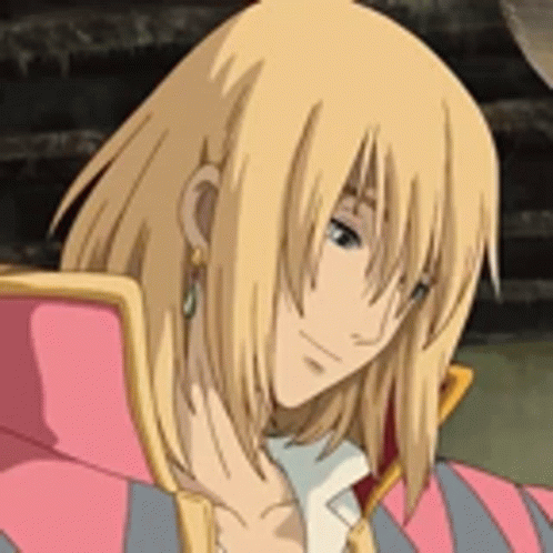 Howl's Moving Castle Howl Looking Around GIF