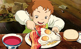 Howl's Moving Castle Hungry Markl Eating GIF