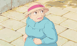 Howl's Moving Castle Old Sophie Walking GIF