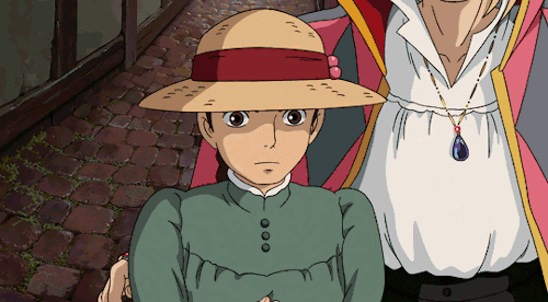 Howl's Moving Castle Shocked Sophie Hatter GIF