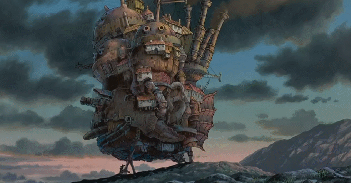 Howl's Moving Castle Smoke GIF