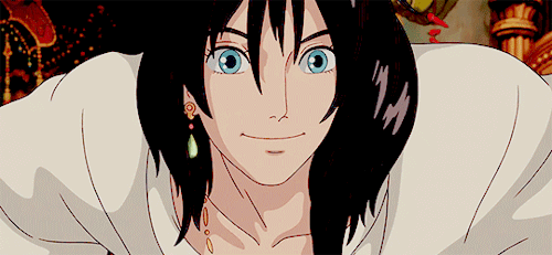 Howl's Moving Castle Wizard Howl Close Up GIF