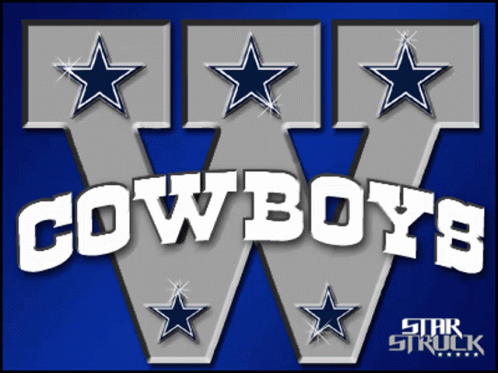 Cowboys Sparkling Mobile Digital Art GIF