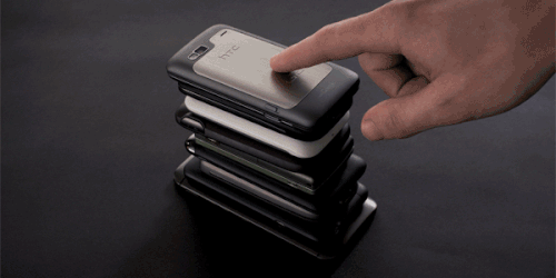 Htc Phone Evolution Animation GIF