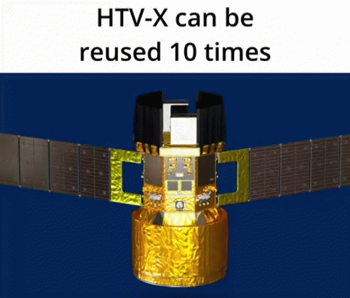 HTV-X Reusable 10 Times