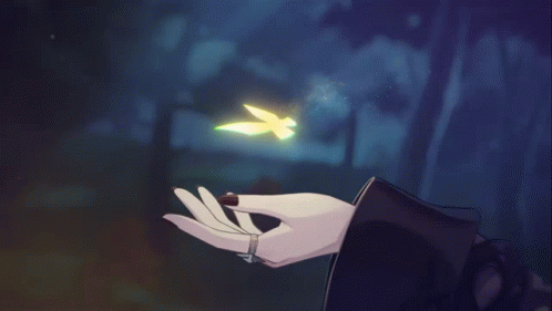 Hu Tao Butterfly GIF