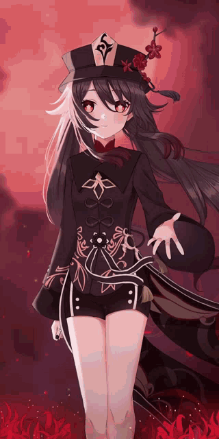 Hu Tao Forest Fire GIF