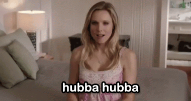 Hubba Hubba Kristen Bell In Bed GIF