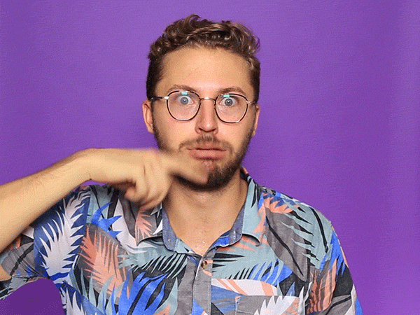 Hubba Hubba Kyle Sauer Fluttering Lips GIF