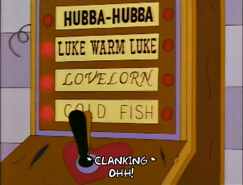 Hubba Hubba Slot Machine The Simpsons GIF