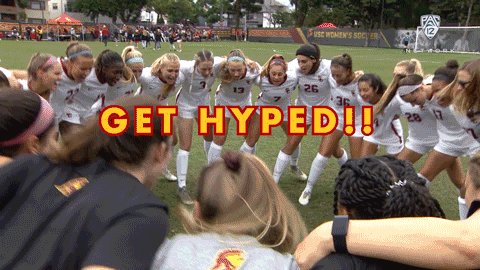 Huddle Get Hyped GIF
