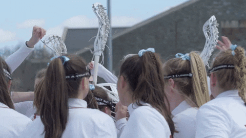 Huddle Lacrosse Team GIF