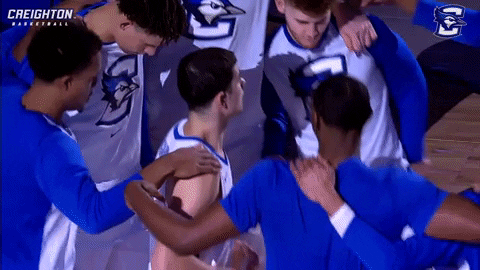 Huddle Players Cheering GIF