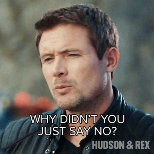 Hudson And Rex You Didn't Have To Cut Me Off Meme GIF