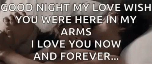 Hug Good Night Love Wish You Were Here GIF