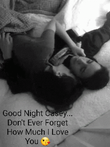 Hug Good Night My Love Casey GIF