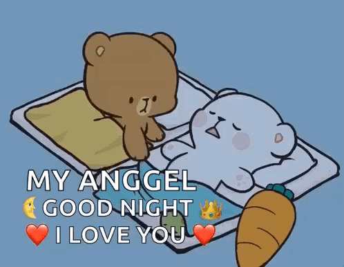 Hug Good Night Love Milk And Mocha Bear GIF