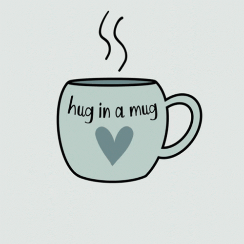 Hug In A Mug Coffee Good Morning  GIF