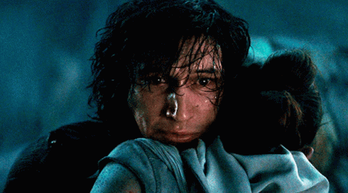 Hug Reylo Star Wars GIF