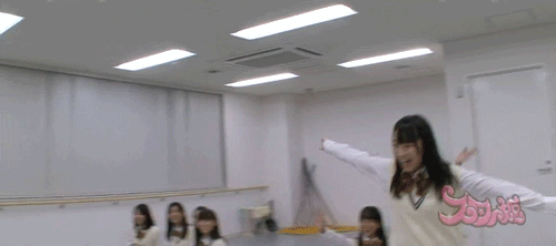 Hugging Akb48 Girls GIF