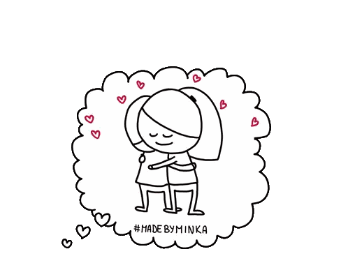 Hugging People Black And White