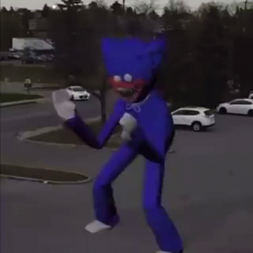 Huggy Wuggy 3d Animation GIF