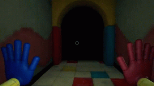 Huggy Wuggy Following GIF