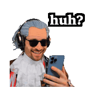 Huh Meme Ben Jammins Sticker GIF