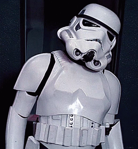 Huh Stormtrooper GIF