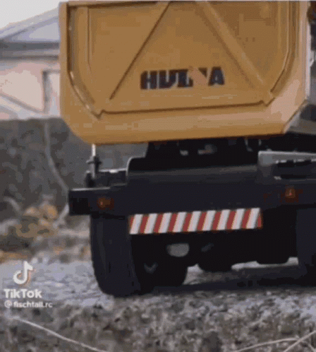Hul A Dump Truck Giving Middle Finger GIF