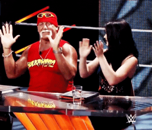 Hulk Hogan And Saraya GIF