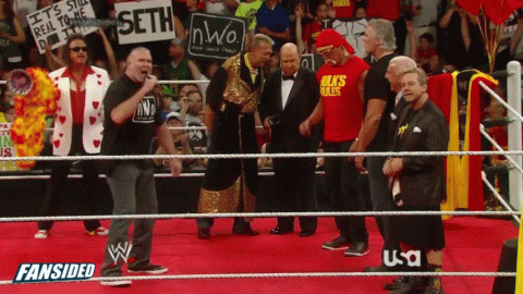 Hulk Hogan Revealing Nwo Shirt GIF