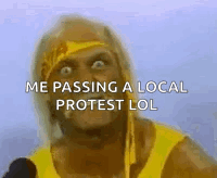 Hulk Hogan Talking Into Microphone GIF