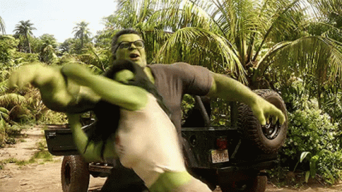 Hulk Holding Woman GIF