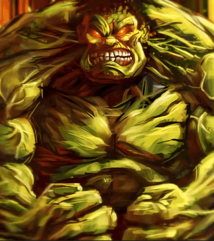 Hulk Painting With VTR