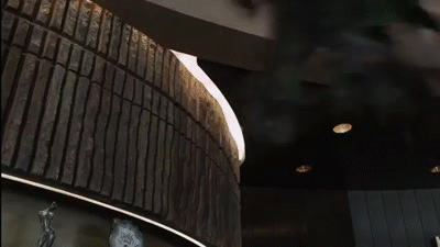 Hulk Smash And Evil Loki Fighting GIF