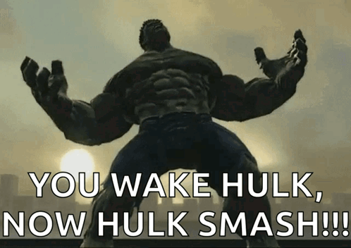 Hulk Wake Up Smash