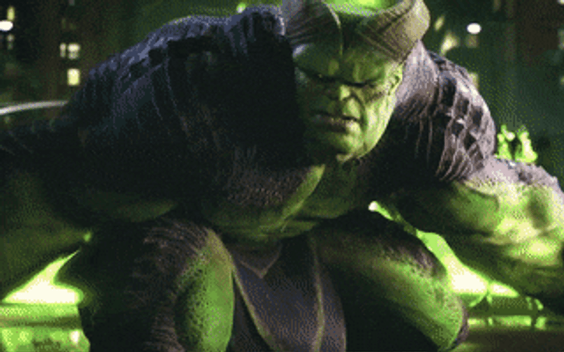 Hulk With Horns Transformation GIF 