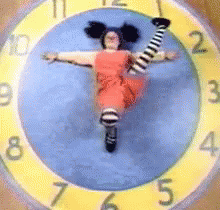 Human Clock Ticking GIF