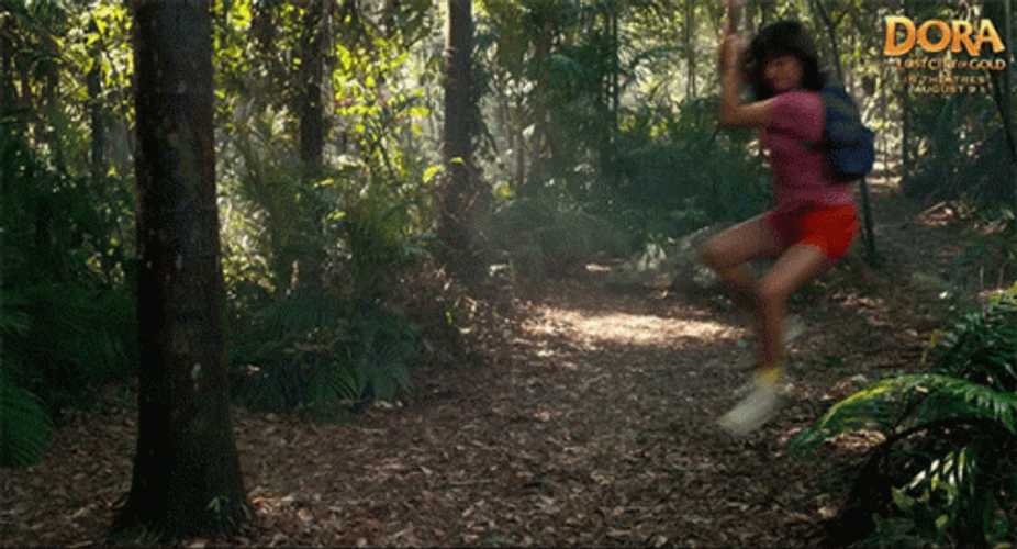 Human Dora The Explorer Goes Live Action GIF